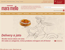 Tablet Screenshot of maramello.com.br